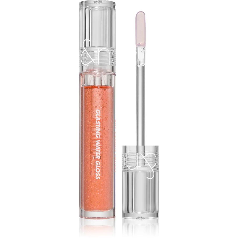 Rom&Nd, Rossetto + Lucidalabbra, ROMAND Glasting Water Gloss 01 Coral Crush - Confezione da 3 (01 SANHO CRUSH)