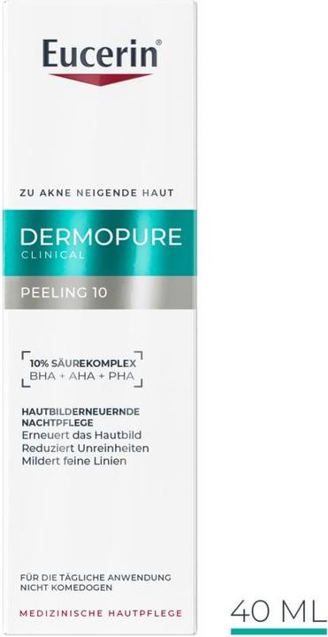 Produktbild Eucerin Dermopure Cl Peel 10 Nachtp 40ml (40 ml, Nachtcreme)