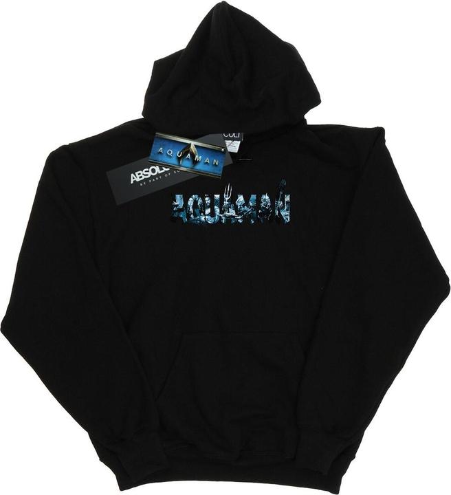 Produktbild Aquaman Text Logo Kapuzenpullover (L)