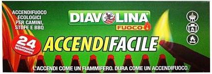 Immagine prodotto Italfocus Diavolina Accendifacile Piece.24 (24 pz.)