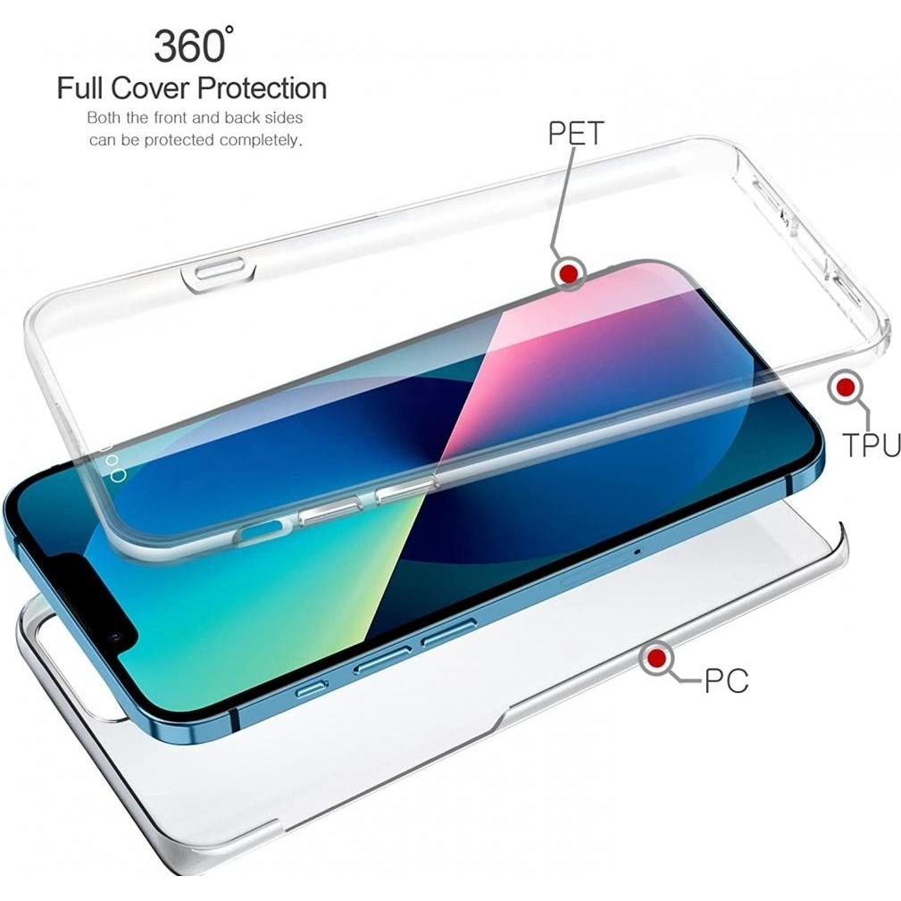 Thumbnail - Screenguard 360° Screen & Body Protector Apple iPhone 14 Plus Hülle mit Folie (Apple iPhone 14 Plus), Smartphone Hülle, ...