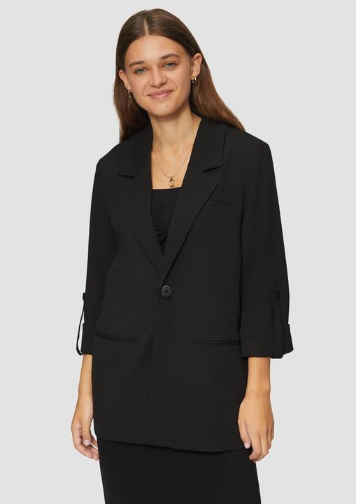 Produktbild S.Oliver Indoor-Blazer Blazer mit 3/4-Ärmeln (36)