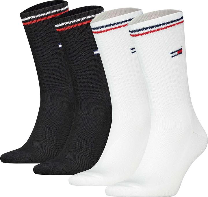Tommy Hilfiger Calzini Casual Sock 4P Iconic ECOM (confezione da 4, 39, 42)