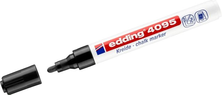 Produktbild Edding Window Marker 4095 (Schwarz, 3 mm, 10 x)