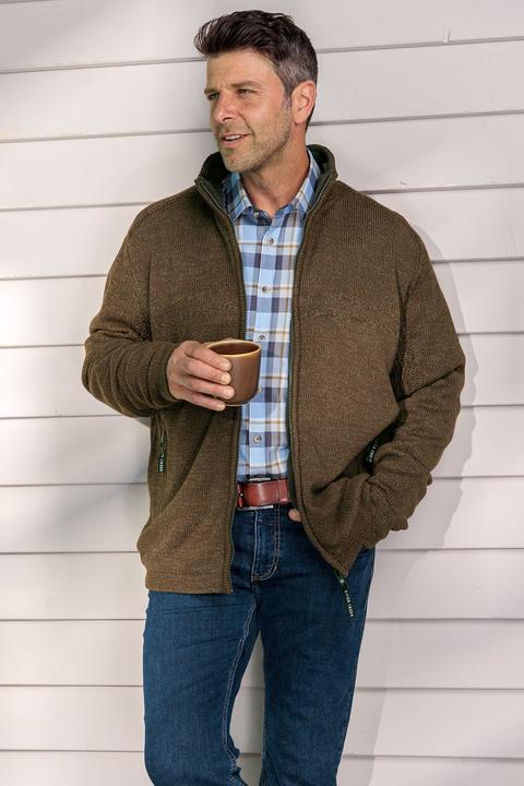 Produktbild Sealand Melange-Strickjacke (M)