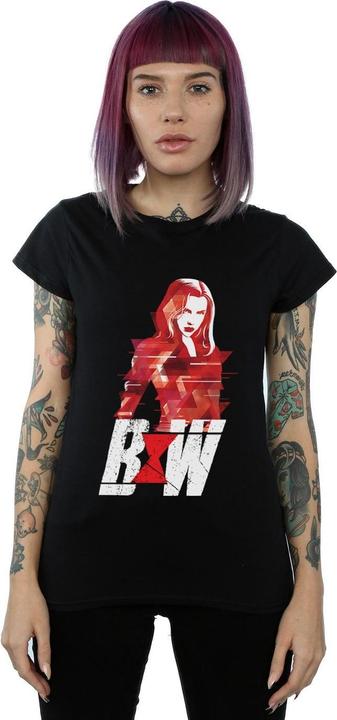 Produktbild Black Widow Film Logo Artwork Baumwolle TShirt (L)