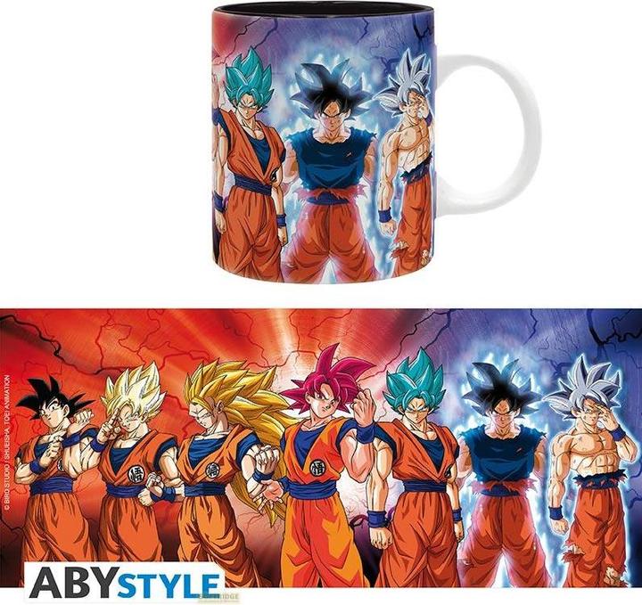 Produktbild ABYstyle Tazza Dragon Ball Super - Goku Transformatons - 320ml Subli (320 ml, 1 x)