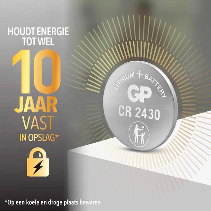 Image du produit GP Batteries Lithium CR2430 (1 pcs, CR2430, 300 mAh)