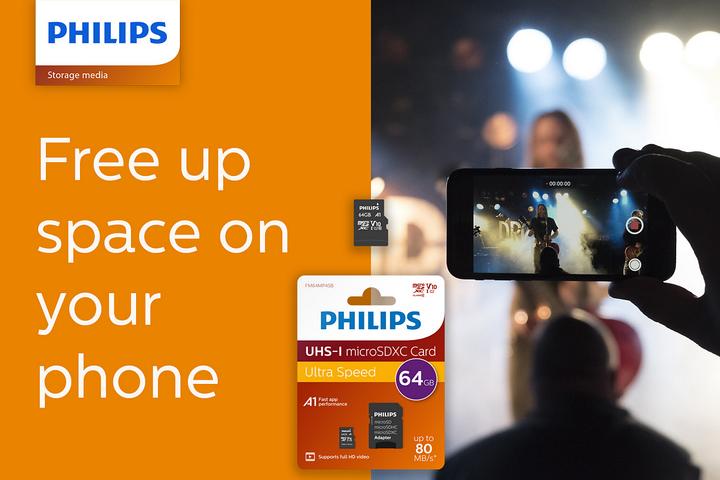 Produktbild Philips Ultra Speed (64 GB, microSDXC, U1, UHS-I)