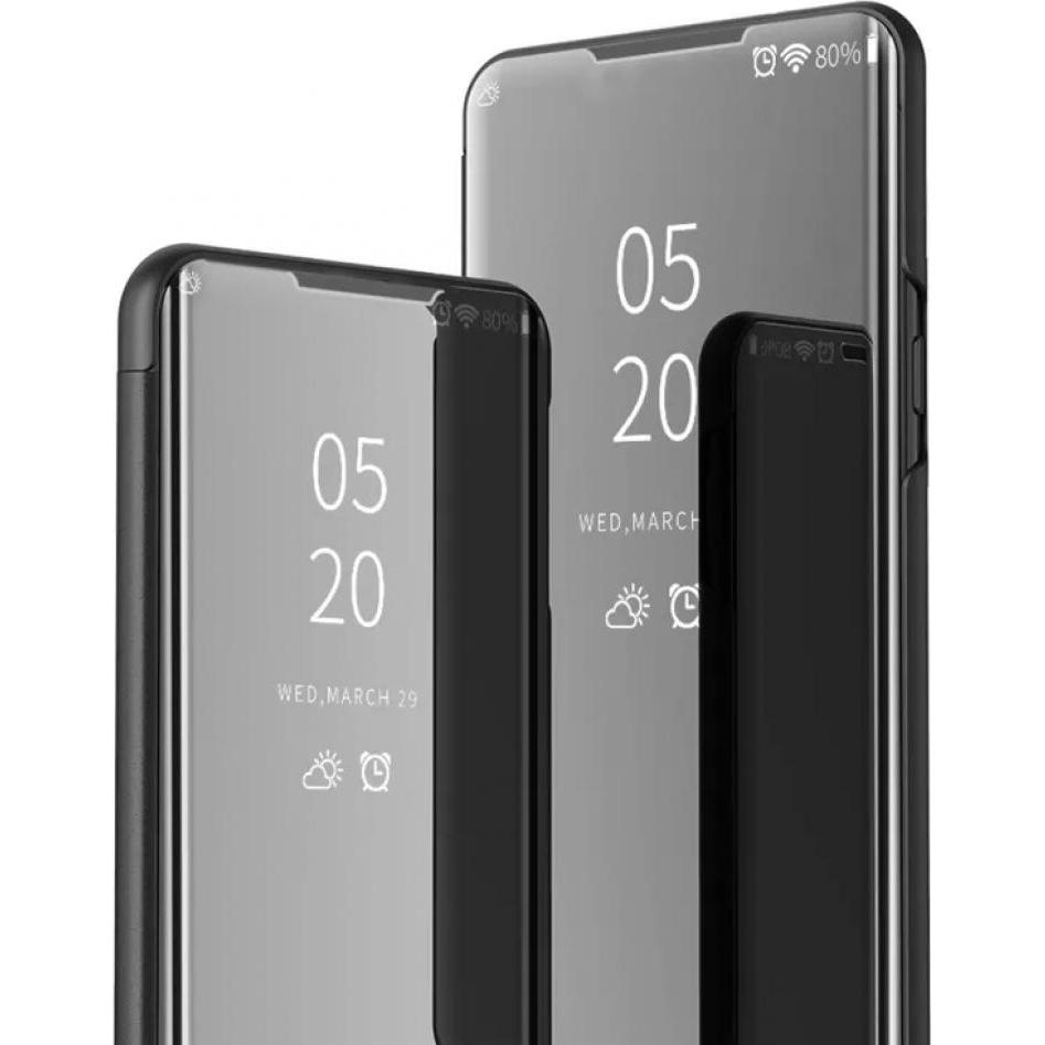 Screenguard Custodia Oppo A5 2020 Clear View Flip (Oppo A53 (2020)), Cover smartphone, Blu