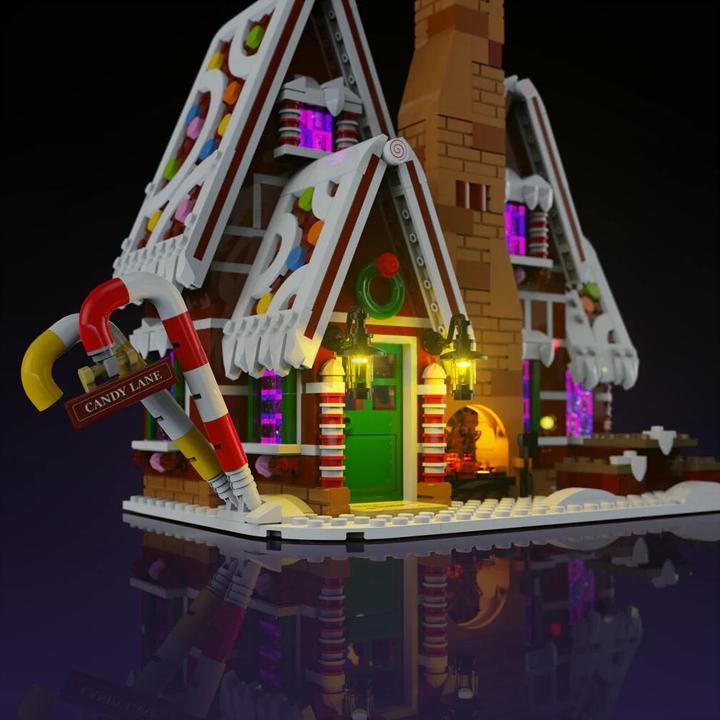 Light my bricks LMB LEGO® 10267# Winter Village Ginderbread