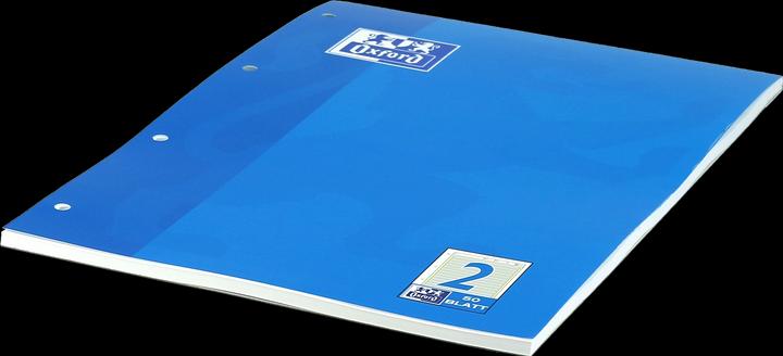 Image du produit Oxford Bloc de feuilles de travail, A4, linéature 2 (A4, À rayures, Couverture rigide)