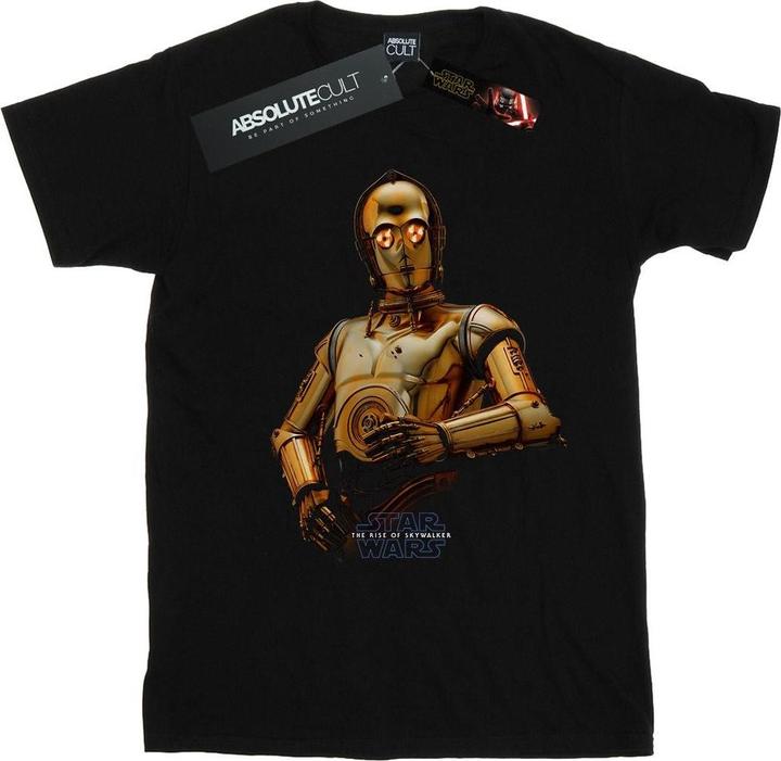 Actual product image Star Wars Mens The Rise Of Skywalker C-3PO Pose T-Shirt (5XL)