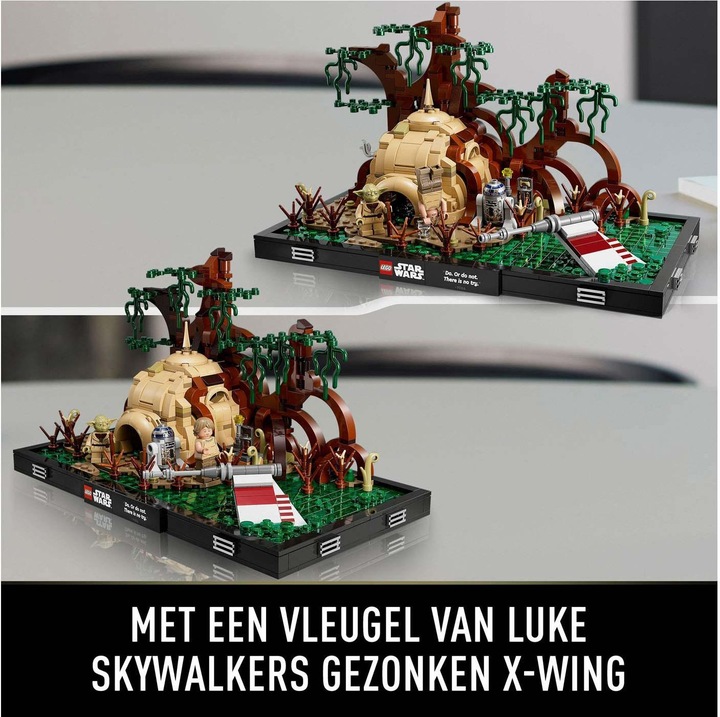 Immagine prodotto LEGO Star Wars 75330 Addestramento Jedi a Dagobah Diorama (75330, LEGO Star Wars)