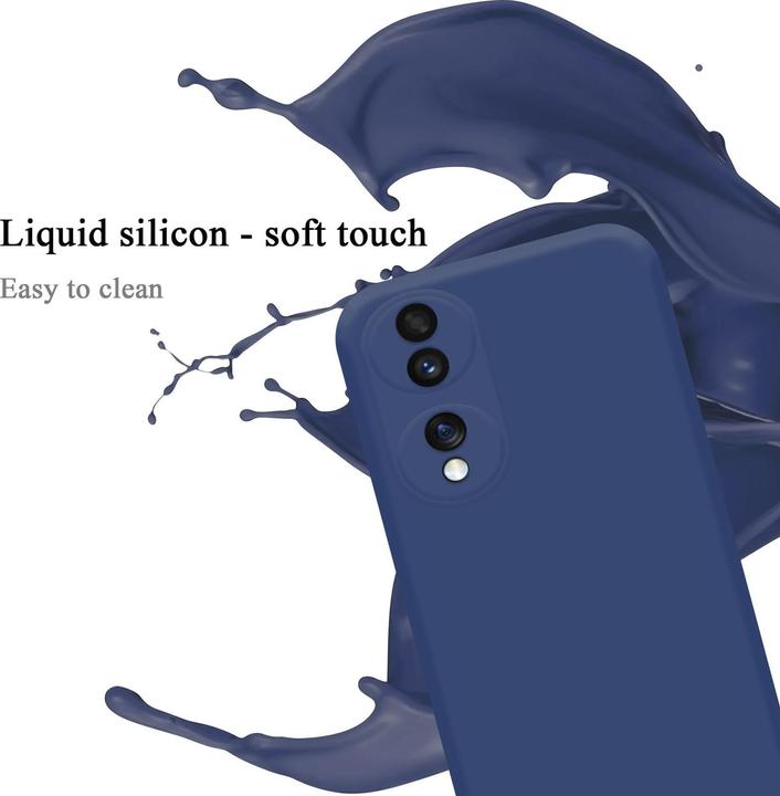 Actual product image Cadorabo Bumper Case for Honor 70 TPU Liquid Silicone Cover for Honor 70 (LG F70)