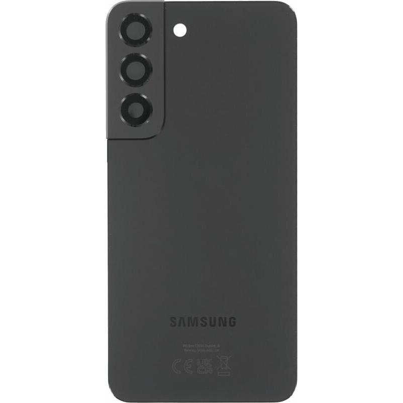 Samsung Back Cover /DS Galaxy S22 Duos schwarz GH82-27434A (Galaxy S22 5G), Mobilgerät Ersatzteile, 