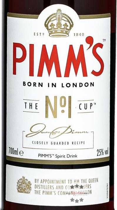 Actual product image Pimm's The Original (1 x 70 cl)