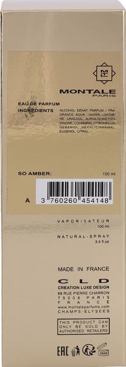 Actual product image Montale So Amber (Eau de parfum, 100 ml)