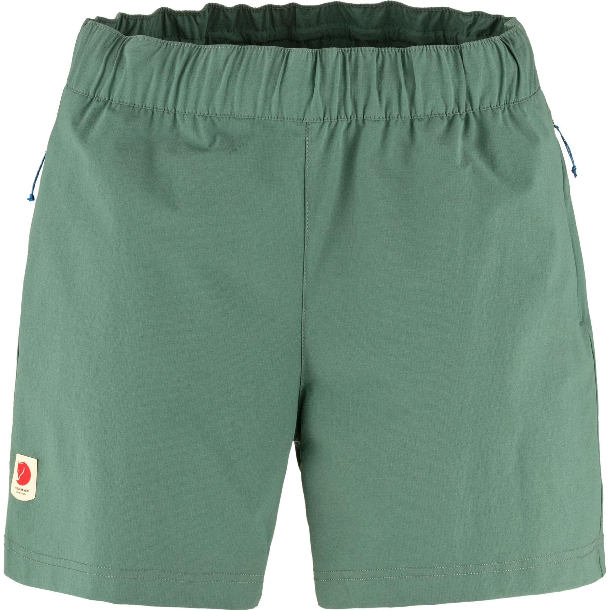 Fjällräven, Damen, Outdoorhose, High Coast Relaxed Shorts W (38), Grün, 38
