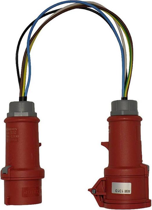 Actual product image Metrel A 1389 Measuring adapter CEE coupling 16A 5pole - CEE plug 16A 5pole (Adapter)