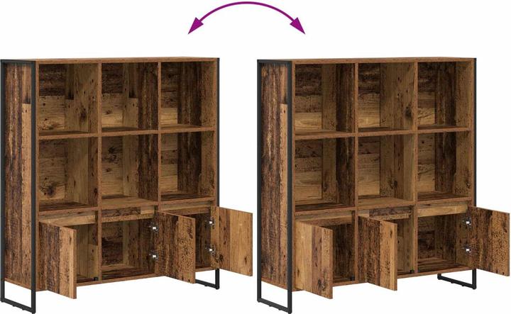 Immagine prodotto vidaXL Bücherregal (30 x 30 x 108.50 cm)