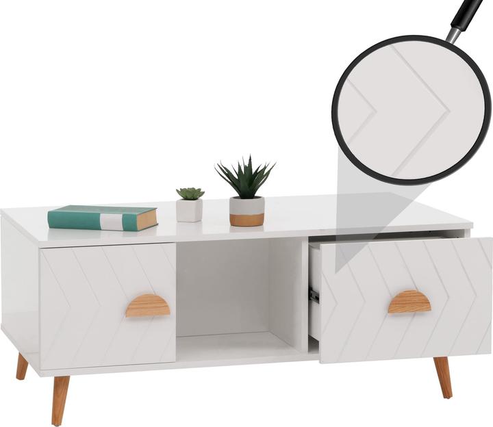 Image du produit JOHN316 Couchtisch (60 x 103 x 42 cm)