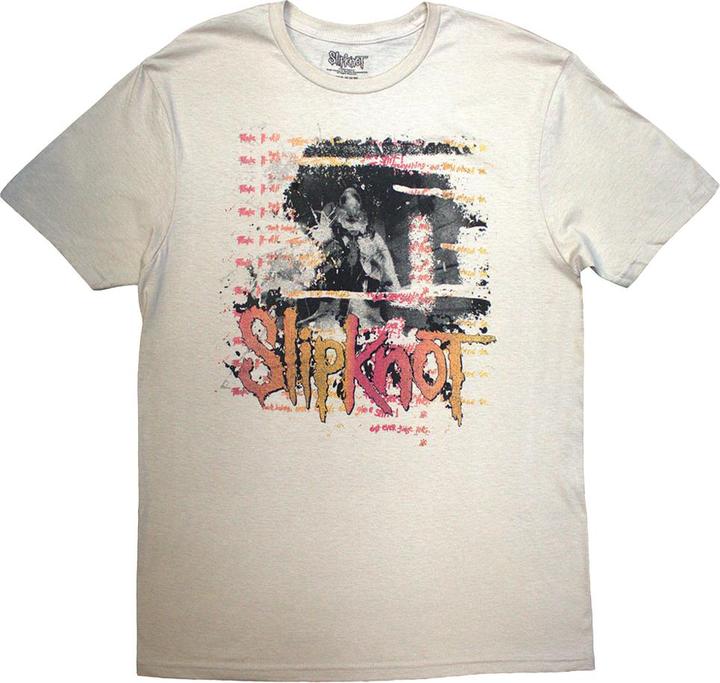 Actual product image Slipknot Unisex Adult Inlay Back Print 25th Anniversary T-Shirt (M)