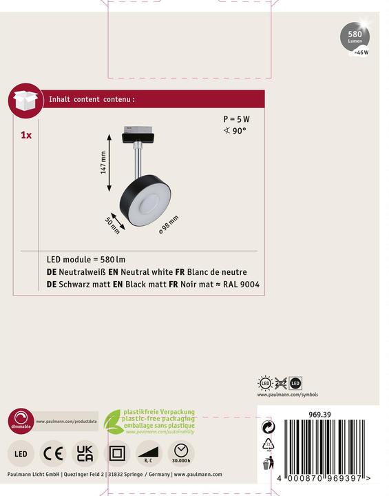Actual product image Paulmann Circle (425 lm)