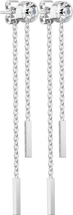 Immagine prodotto Star Piercing Orecchini a perno in argento con cristallo e pendente (senza ottone, Acciaio chirurgico 316L)