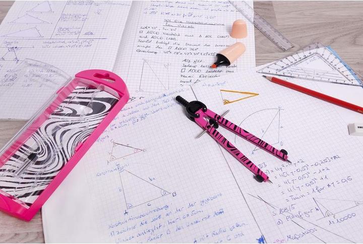 Actual product image EberhardFaber Quick adjustment compass Ø 39 cm, Neon Pink