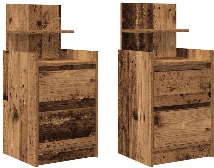 Aspetto di legno recuperato, Marrone