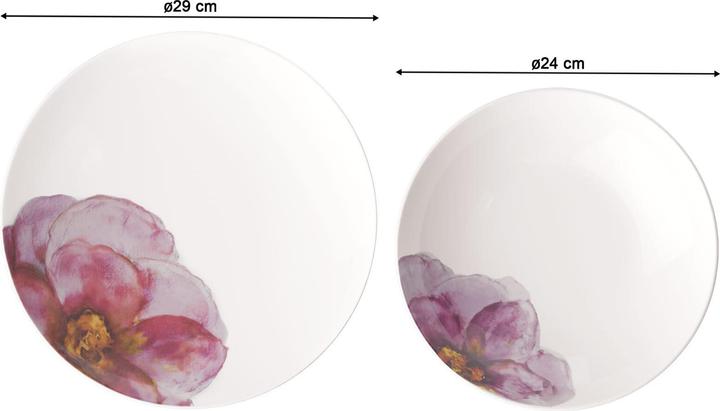Produktbild Villeroy & Boch Rose Garden (4 Stk.)