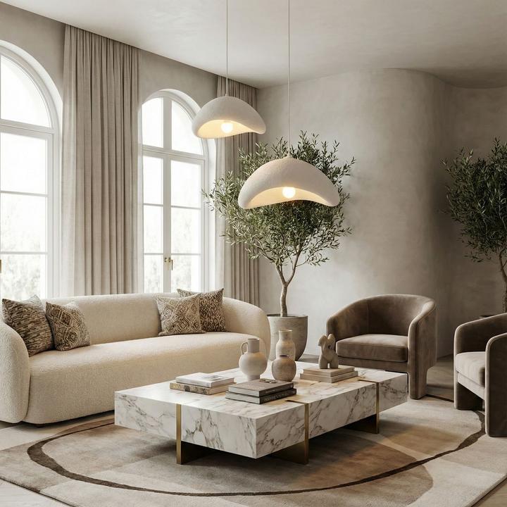 Image du produit Opviq Luna Two Socket Chandelier (E27)