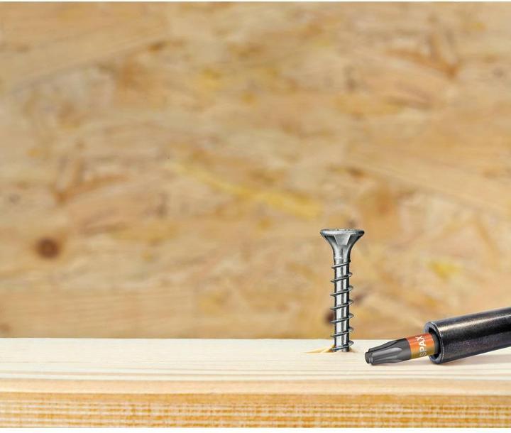 Actual product image Spax A2 Countersunk Multi-Head T-Star Plus T20 Fully Threaded (200 Screws per piece)