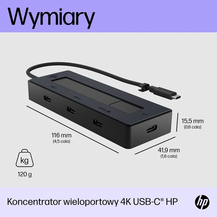 Produktbild HP Multiport (USB-C, 4 Ports)