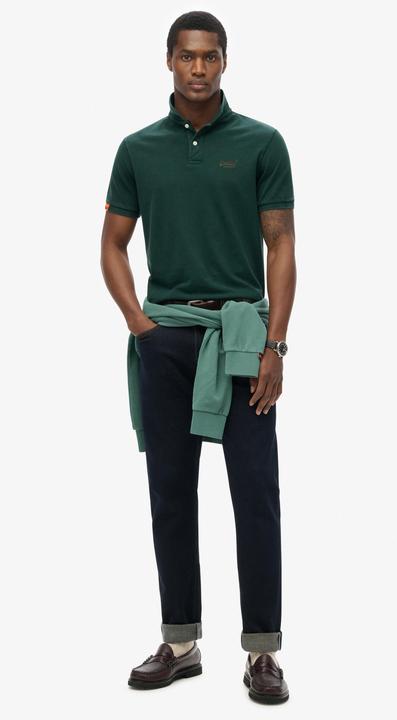 Actual product image Superdry Vintage Destroy Polo Shirt (S)