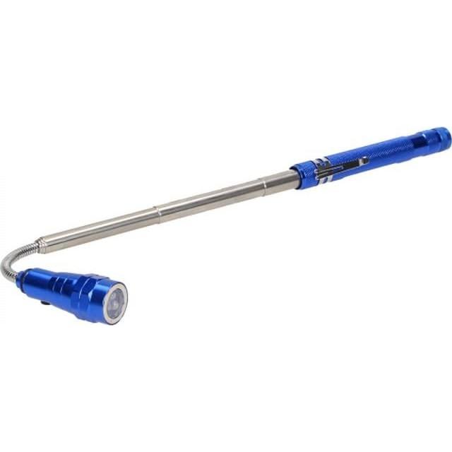Orno, Taschenlampe, Taschenlampe Teleskop-Taschenlampe 17–57 cm, 3 LED, 4 x LR44, biegbarer Sternkopf, Magnet, WL-9 (57 ...