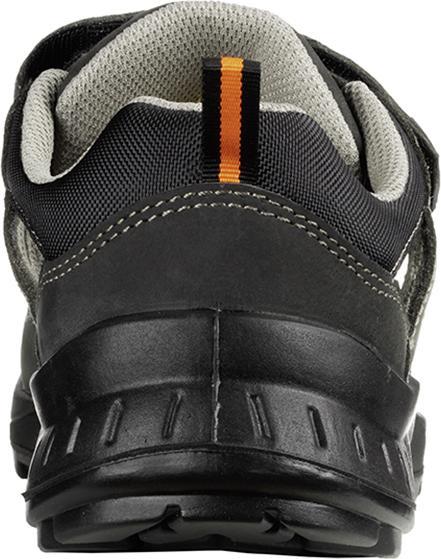Productafbeelding Runnex unisex S1 veiligheidssandalen "5100" TeamStar zwart maat 49 (S1, 49)