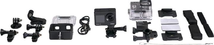 Actual product image Nilox DUAL S action sports camera 13 MP 4K Ultra HD CMOS 68 g