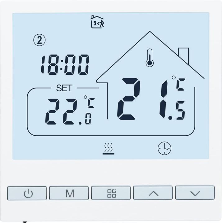Actual product image Beok controls Raumthermostat - TOL47-WP