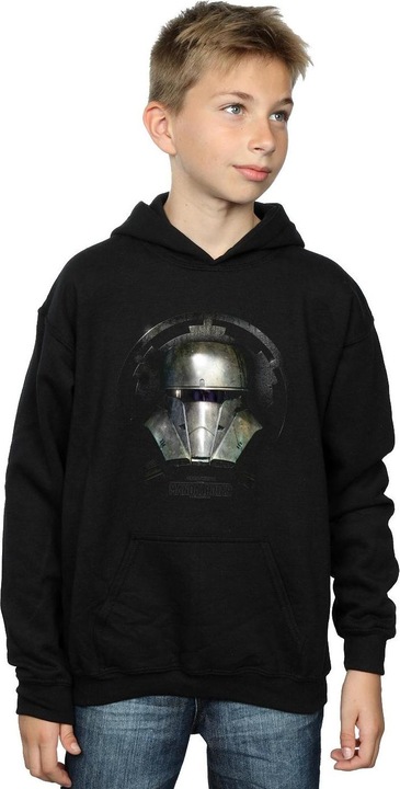 Immagine prodotto Star Wars The Mandalorian Dark Helmet Felpa con Cappuccio Ragazzi (104)