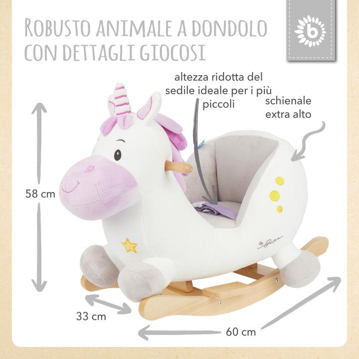 Image du produit Bieco Schaukeltier Einhorn Hörnchen