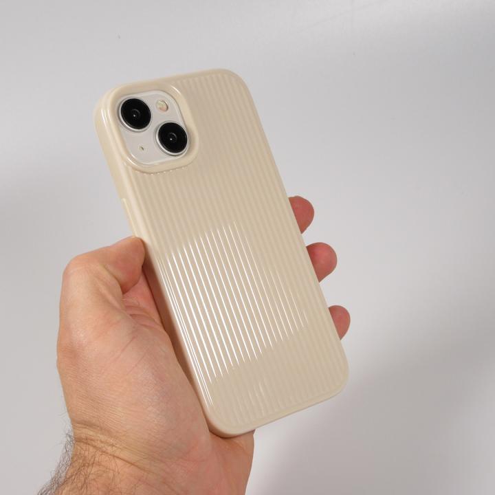 Image du produit PhoneLook Coque Gel silicone brillant avec lignes texturées (Apple iPhone 15)