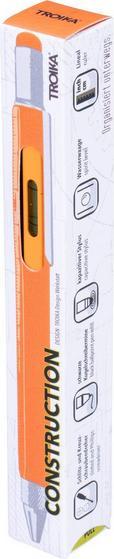 Image du produit Troika CONSTRUCTION PEN Stylo-bille multifonction, orange métallique (Orange fluo, 4 x)