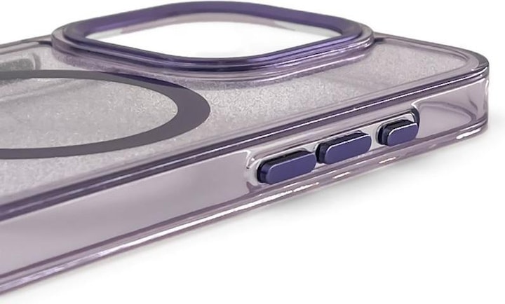 Produktbild Wozinsky Glitter Case MagSafe for Samsung Galaxy S24 FE - Purple with Glitter (Samsung Galaxy S24 FE)