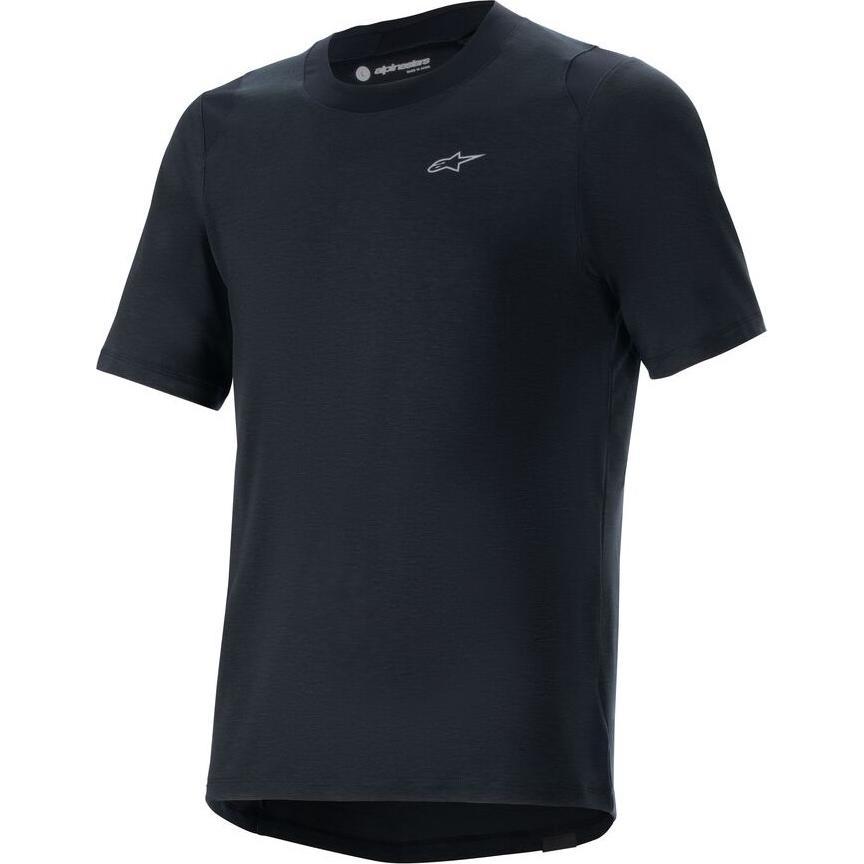 Alpinestars, Herren, Velotrikot, Jersey 24 A-Dura Dri Wool Ss (L), Schwarz, L