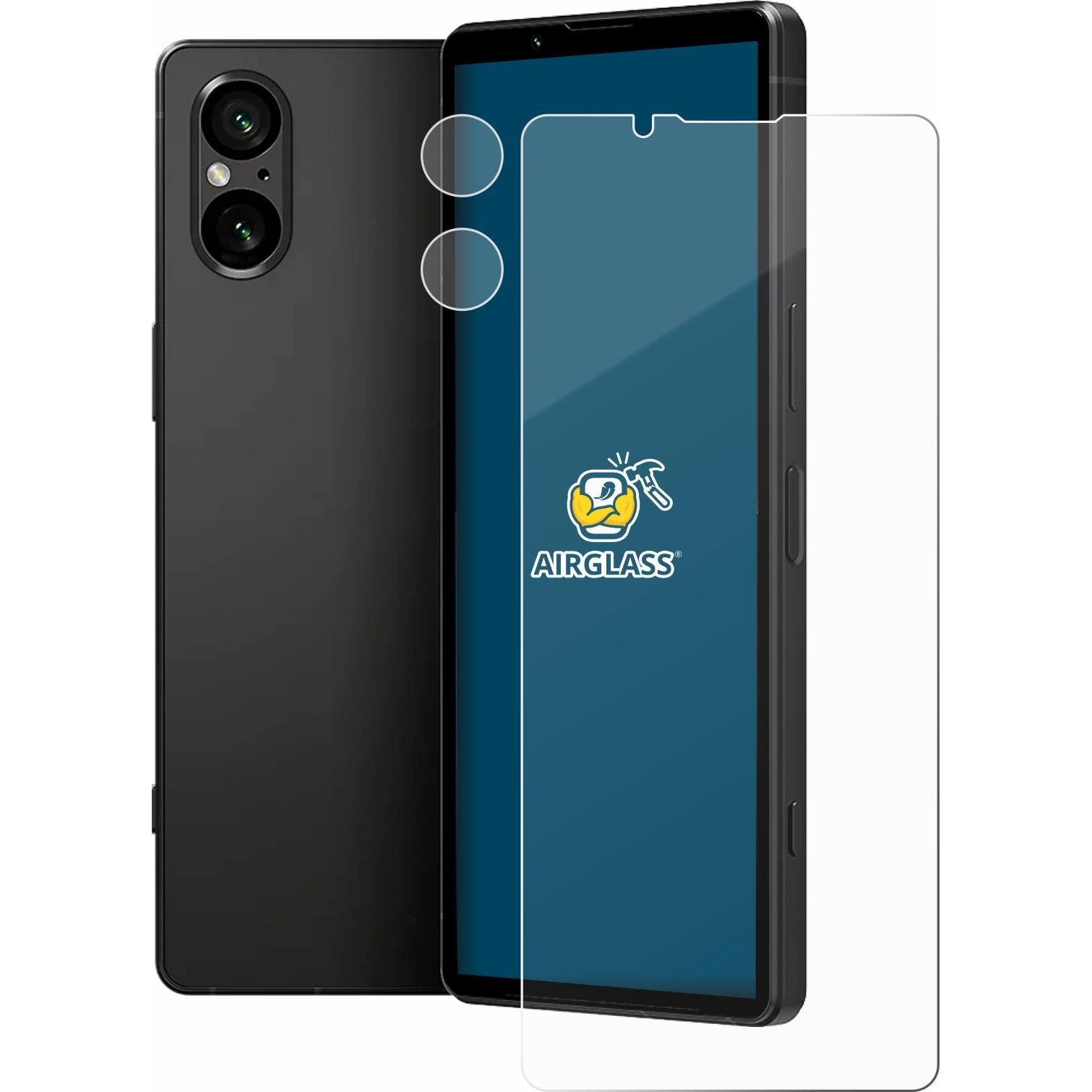 Thumbnail - BROTECT AirGlass Panzerglasfolie (1 Stück, Sony Xperia 5 V), Smartphone Schutzfolie, Transparent