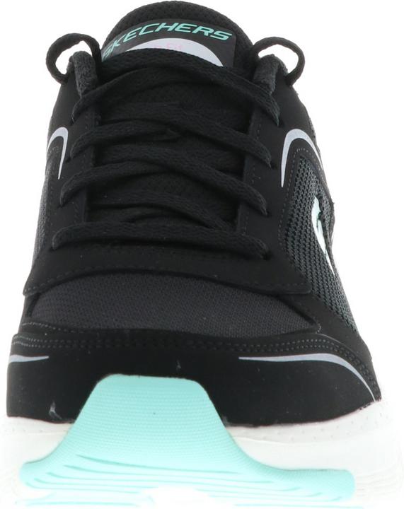 Actual product image Skechers 149413/BKMN Arch Fit-Gentle Stride Women's Sneaker Trainers Sports Shoes black/mint green/we (37)