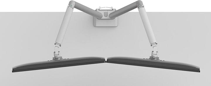 Produktbild Neomounts Tischhalterung duo 100x100 9kg/17-32"/silber/voll beweglich (Tisch, 32.01", 9 kg)