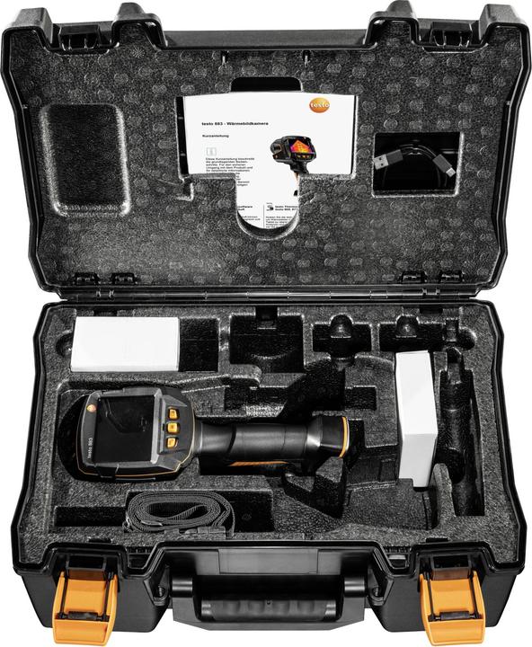 Actual product image Testo 883-2 Thermal imaging camera -30 to 650°C 27Hz WiFi, touchscreen